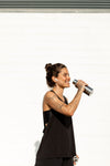 Qinetiko Signature Black Sport Tank Top