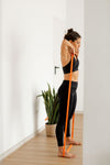 Qinetiko Signature Black Seamless Yoga Leggings