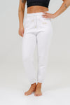 Qinetiko Everline Ground Jogger Pant – White