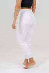 Qinetiko Everline Ground Jogger Pant – White