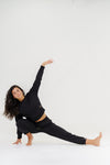 Qinetiko Everline Ground Jogger Pant – Black