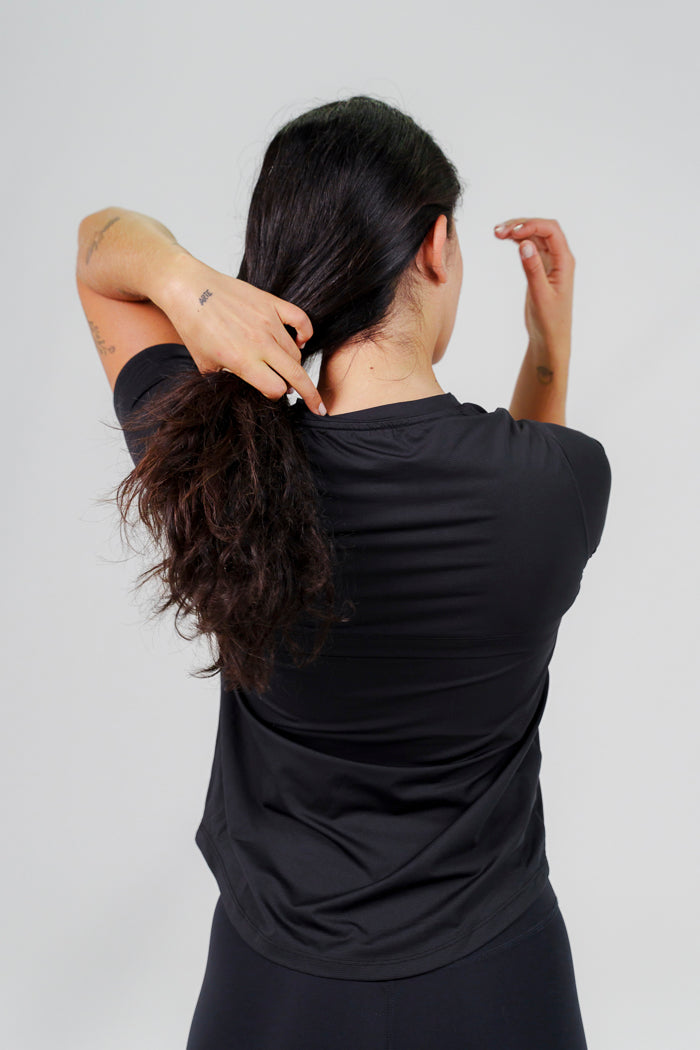 Qinetiko Active Soul Black T-Shirt