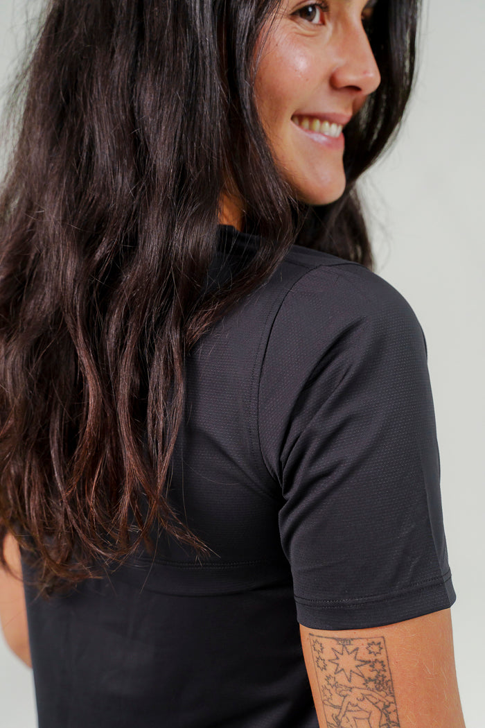 Qinetiko Active Soul Black T-Shirt