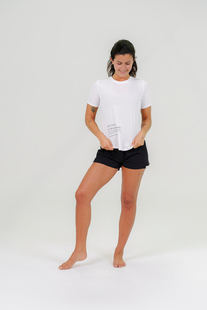 Qinetiko Active Soul White T-Shirt (#OnePlusOneNature Edition)