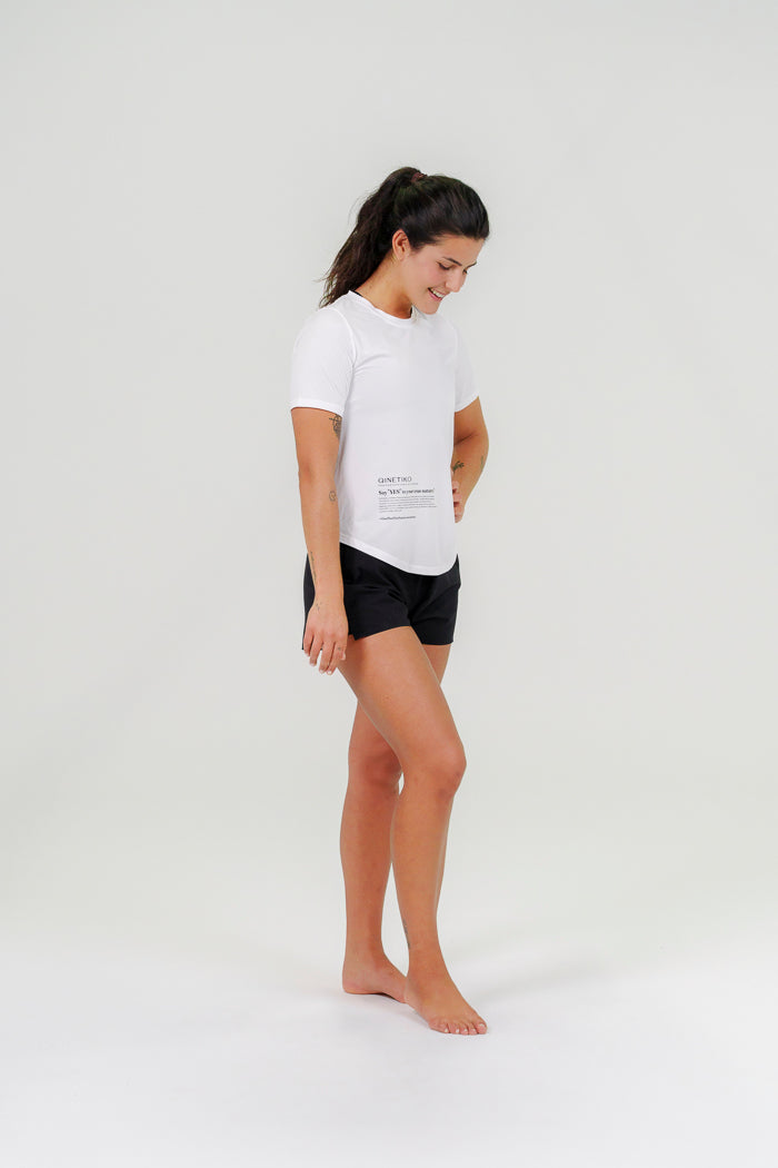 Qinetiko Active Soul White T-Shirt (#OnePlusOneNature Edition)