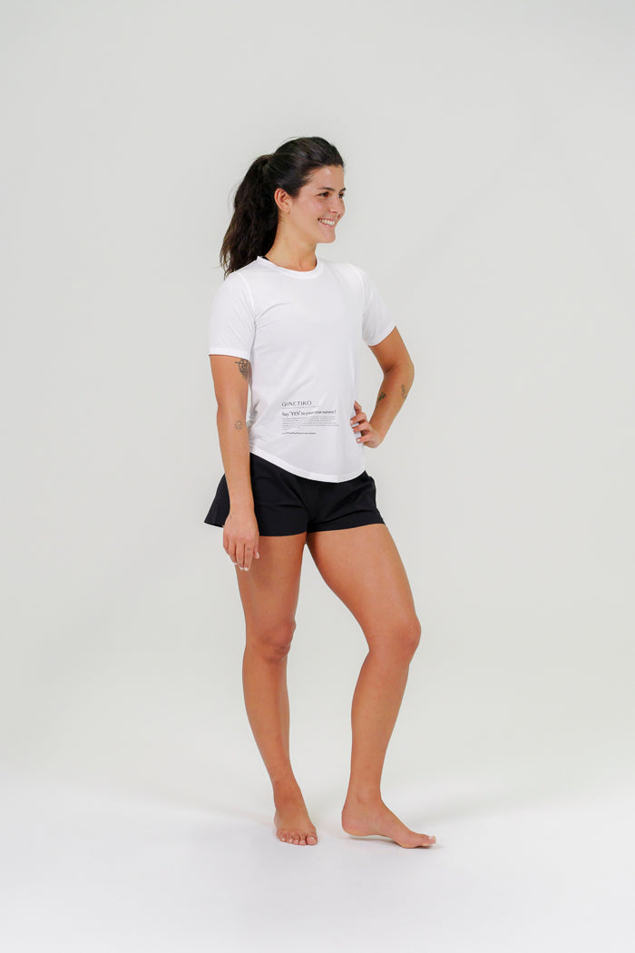 Qinetiko Active Soul White T-Shirt (#OnePlusOneNature Edition)