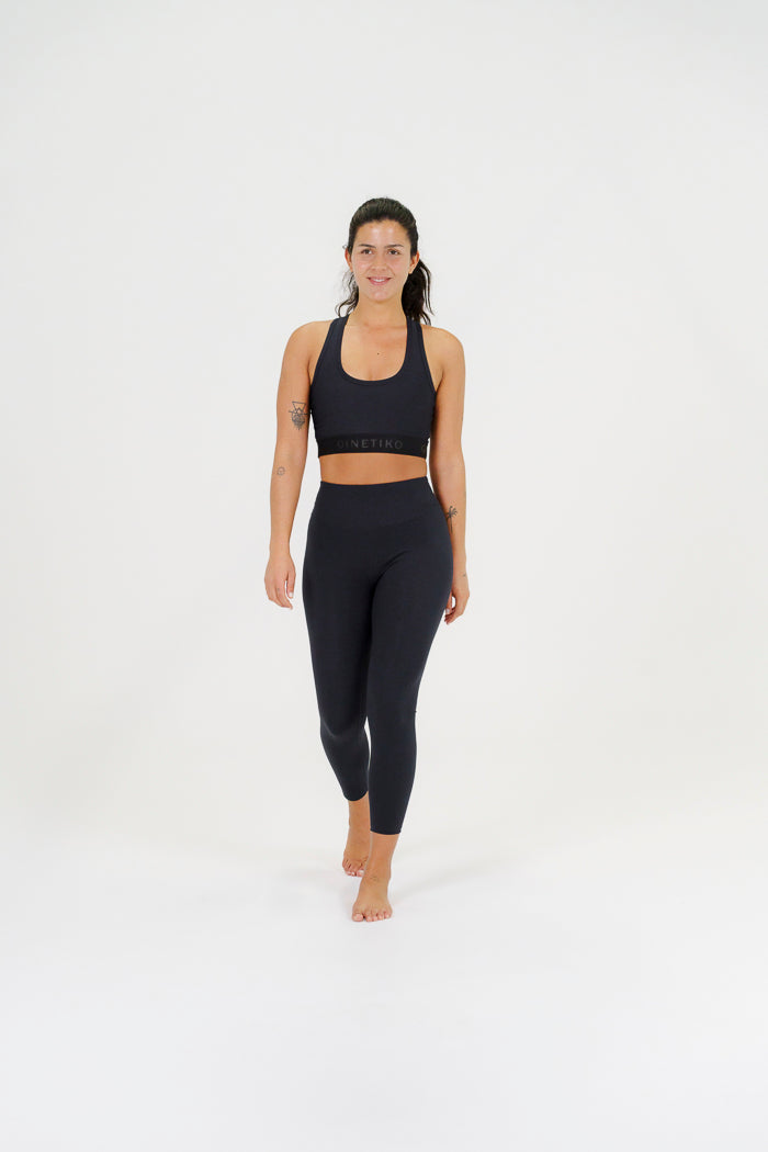 Qinetiko Everline Seamless Legging - Black