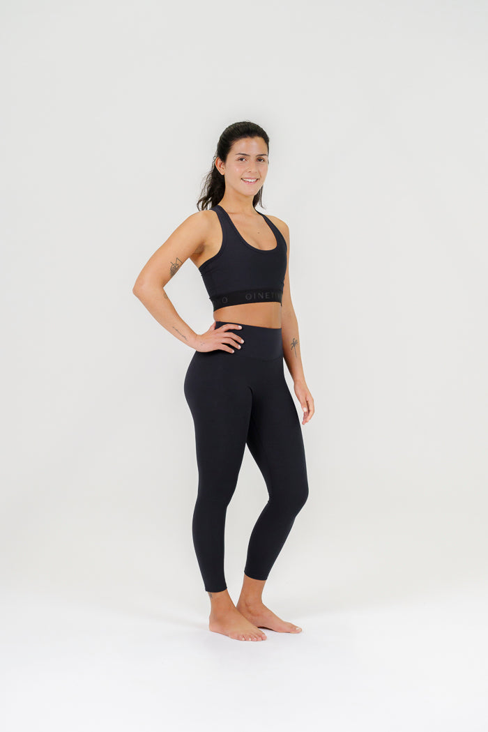 Qinetiko Everline Seamless Legging - Black
