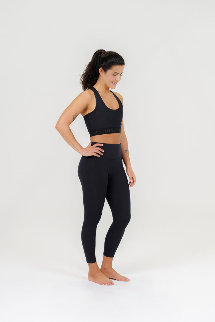 Qinetiko Everline Seamless Legging - Black