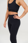 Qinetiko Everline Seamless Legging - Black