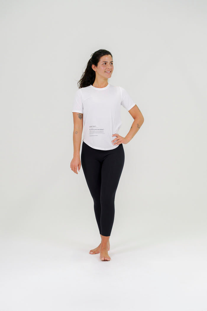 Qinetiko Active Soul White T-Shirt (#OnePlusOneNature Edition)