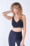 Signature black bra top - Qinetiko.com