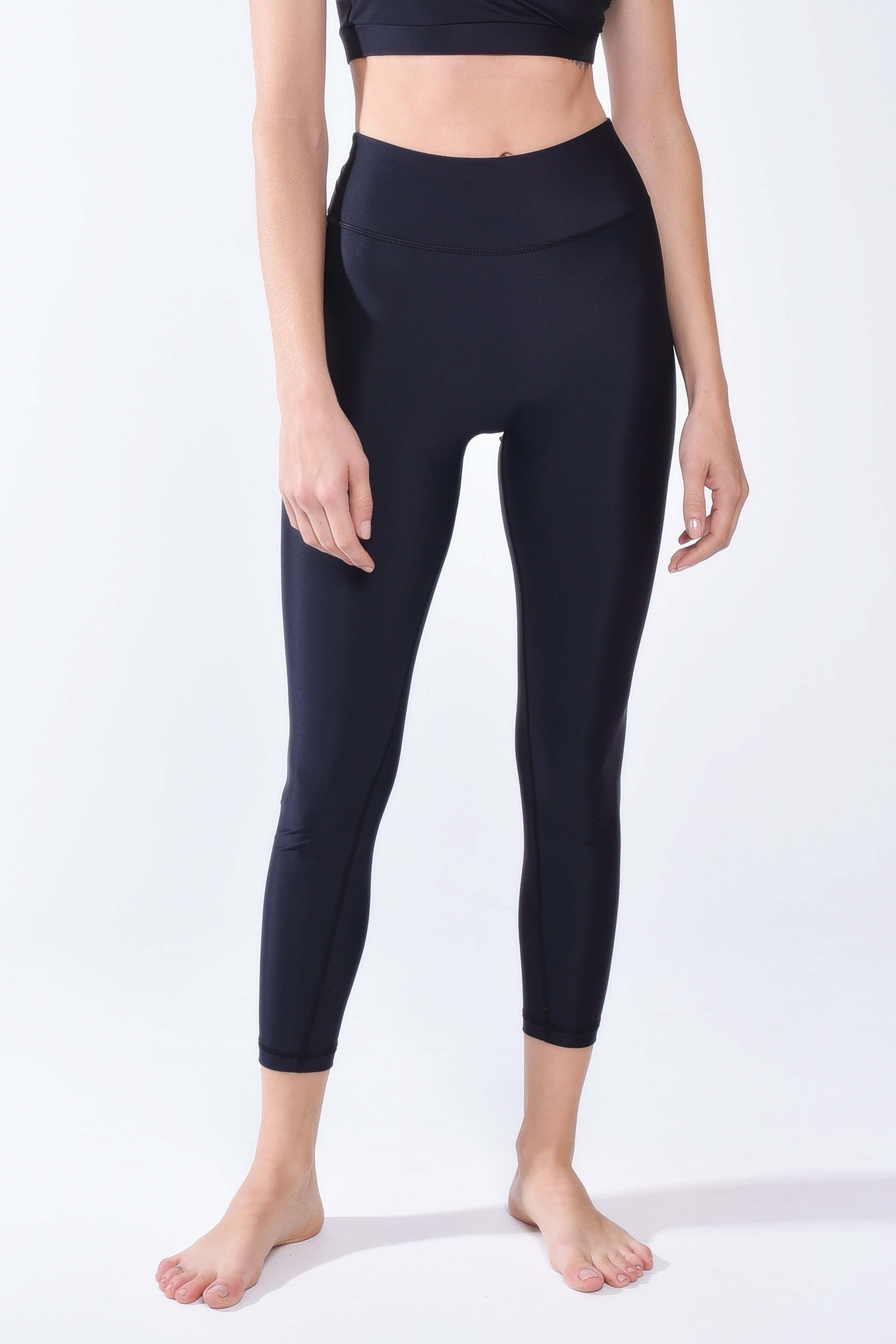 Signature black seamless leggings - Qinetiko.com